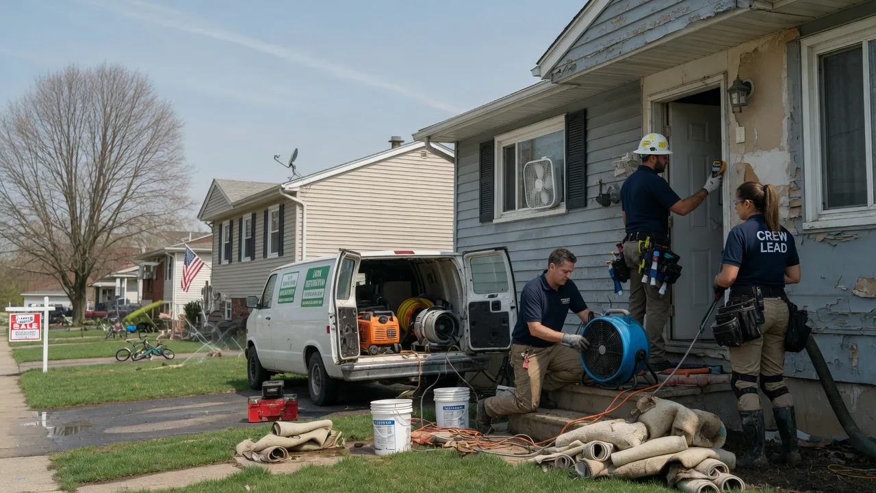 Flood Cleanup in Harrisburg, PA near me