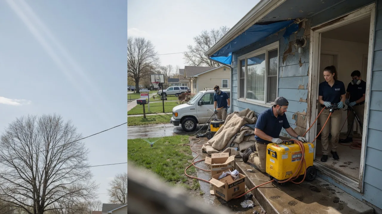 Basement Flood Cleanup in Harrisburg, PA near me